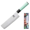 Cuchillo de Cocina de Acero Inoxidable para Mujeres, Cuchillo Pequeño Afilado para Rebanar, Cuchillo de Chef, Herramienta de Cocina Multiusos Asakh-No.303