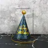 Envío Gratis Empaque Individual Sombrero de Cumpleaños Sombrero de Fiesta Sombrero Puntiagudo Sombrero de Fiesta para Bebés y Niños Sombrero para Pastel