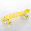 Patinete de calle de 22 pulgadas con placa de plátano de plástico, balancín simple, rueda de PU, cepillo de carretera de cuatro ruedas para niños y adultos
