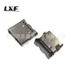 Conector Fêmea Tipo-C 24P Atacado, Conector Fêmea Plug-in Horizontal de Quatro Pinos SMT de Linha Dupla, Conector Usb3.1