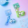Llavero de Cámara Luminosa con Proyección de Estrellas Sanrio Genuino Creativo Colgante para Bolso Kulomi Juguetes para Niños
