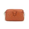 Nova bolsa de ombro feminina moda all-match primeira camada cowhide rhombus chain bag estilo ocidental couro genuíno mulheres crossbody pequena bolsa quadrada