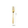 Cuchillo para filete, tenedor, cuchara de acero inoxidable 304, juego de cubiertos para envío directo transfronterizo, cuchara para postre, pulido espejo personalizado