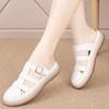 Sandalias Baotou huecas de verano a juego con colores para mujer, estilo coreano, planas y combinables, informales, para mujer, sin cordones, para exteriores