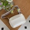 Bolsos de Mujer de Moda 2026 Nuevo Modelo Comercio Transfronterizo Color Sólido Pu Bolso Cruzado Pequeño Bolso de Mujer Bolso de Hombro de Mujer Bolso Cuadrado Pequeño