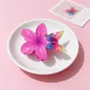 Nuevo Pasador de Pelo de Mariposa y Plumeria Transfronterizo Amazon Color Caramelo Pinza de Flor para Vacaciones en la Playa Dulce Accesorio para el Cabello para Mujeres