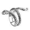 Anillo de Pavo Real Vintage de Venta Caliente Transfronteriza Anillo de Gato Geométrico Anillo de Fénix Abertura Crochet con Línea Anillo Artefacto