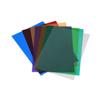 Cor amarelo azul laranja branco preto roxo vermelho verde folha de pp cor natural fosca