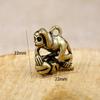 Llavero de Cobre de Fábrica Creativo Europeo y Americano Colgante de Llave Natural Llavero Simple Lindo de Animal del Zodíaco