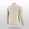 Playera de Manga Larga con Media Cremallera para Hombre Adulto Otoño e Invierno Sudadera de Una Pieza Terciopelo Cálido Amigable con la Piel Top Ropa Cálida de Invierno para Exterior
