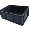 Caja de Plástico Negra Plegable 600-400 Especificaciones Caja de Plástico Plegable Antiestática Caja Antiestática Caja de Logística