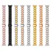 Adequado para Pulseiras Esportivas Xiaomi 8/9/10, Pulseira de Relógio de Aço Inoxidável com Três Contas, Pulseira de Relógio Inteligente Xiaomi com Três Contas
