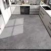 Tapetes de Piso para Cozinha São Antiderrapantes, à Prova de Óleo, Laváveis com Pano, Laváveis, Tapetes Impermeáveis e Resistentes a Manchas de PVC, Especiais para Uso Doméstico, Tapetes de Piso para Cozinha de Cobertura Total
