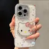 Nuevo Diseño de Gato Tridimensional con Pedrería Adecuado para iPhone 16 Pro Max, Funda para Teléfono Apple 15, Nuevo Modelo 17, 13 Cubierta Protectora