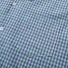 Camisa de Cuadros de Manga Corta para Hombre, Estilo Callejero Europeo y Americano de Corte Holgado, Versátil Camisa Casual de Cuadros Estilo Japonés, Manga Media de Verano