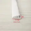 Tira de Vedação de Borracha em Forma de U Borda Decorativa Chapa de Aço Inoxidável Proteção de Borda de Vidro Tira de Vedação Anti-Risco Fabricante Atacado