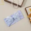 Acessórios de Cabelo para Bebê Estilo Ins Laço de Renda Acessório de Cabeça de Bebê Estilo Princesa Elástico Macio Protetor Porta Faixa Larga