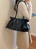 Outono 2026 Nova Bolsa Tote Retrô de Lona com Letras Grande Capacidade Ombro Único Portátil de Axila Bolsa Atacado Bolsas Femininas
