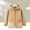 Bata para Niños, Chaqueta Anti-Suciedad para Bebé, Chaqueta de Plumas, Ropa Protectora para Niños, Ropa de Abrigo para Otoño e Invierno, Impermeable, Ropa con Capucha para Niños Grandes