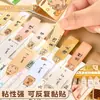 Pegatinas de Etiqueta de Capibara, Pegatinas de Índice de Aspecto Elegante y Lindas, Tiras Pequeñas de Notas Adhesivas para que los Estudiantes Marquen Materias Clave