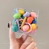 Cuerda para el pelo de estrella pequeña de alta elasticidad Banda de goma para atar trenzas pequeñas de pío Accesorios para la cabeza Banda elástica para la cabeza de niños Nueva 2025
