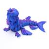 Impressão 3D transfronteiriça articulações simuladas de sereia podem se mover fofo barraca mercado noturno criativo brinquedos ornamentos feitos à mão