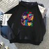 Moletom Gorillaz de Inverno com touca código europeu transfronteiriço moletom masculino e feminino moletom outono e inverno