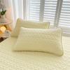 Funda de Almohada Protectora de Tres Ardillas Capa de Aislamiento Funda de Almohada Acolchada Anti-Suciedad y Anti-Escupitajo 48X74cm Impermeable