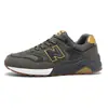 Zapatos Deportivos Zapatos de Hombre Primavera y Otoño New Balance Zapatos para Correr Cool Palabra N 580 Zapatos Casuales Transpirables para Correr Modelos de Pareja para Mujer