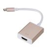 Cabo USB3.1 para HDMI HD 4K Notebook Telefone Mesma Tela Cabo Tipo-c para Adaptador HDMI