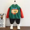 Ropa de punto de otoño e invierno para niños y niñas, prendas de punto de TV, novedades de invierno 2025, camisas básicas versátiles guapas para bebé, a la moda