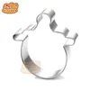 Forma de bolo Série Bebê aço inoxidável chupeta forma de biscoito forma de bolo DIY forma de bolo elétrico
