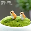 Adorno de Paisaje en Miniatura Materiales DIY para Bonsái Adorno de Planta Suculenta Decoraciones para Plantas en Maceta de Jardinería Animales Pequeños Adornos