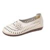 Zapatos Mocasines Casuales de Moda para Mujer, Estilo Nuevo Primavera 2026, Suela Suave, Superficie Suave, Diseño Hueco Floral, Zapatos Retro Étnicos para Mamá