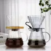 Cafetera de Preparación Manual, Olla de Nube de Alto Borosilicato, Taza con Filtro, Taza para Café Frío (Cold Brew), Cafetera de Vidrio Mocha Americana, Olla Compartida con Filtro de Café