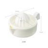 Exprimidor Japonés Naranja Limón Manual Simple Hogar Mini Portátil Separación Pulpa Jugo Plástico Blanco Exprimidor de Naranja