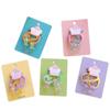 Cuerda para el pelo de caramelo transparente para niños de Corea del Sur, linda niña pequeña, corbata de color fluorescente, pequeña corbata, cinturón de goma, cuerda para el pelo de bebé, accesorios para el cabello