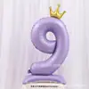 Balões de Número de Aniversário Versão Americana de 42 polegadas para Decorações de Shopping e Supermercado, Eventos Escolares, Balões de Festa em Estoque