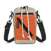 Bolsa Transversal Estilo Transfronteiriço Diagonal Feminina Nova Chegada Verão 2025 Cor Sólida Tecido de Nylon Pequena Quadrada Bolsa de Pulso Casual Bolsa de Ombro Único