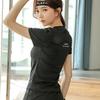 Ropa de Yoga Tops Deportivos Camisetas de Manga Corta para Mujer Ropa de Entrenamiento para Correr de Secado Rápido Ropa de Fitness Delgada de Verano Casual
