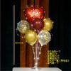 Nos graduamos de la decoración de columna flotante de globos en el suelo centro comercial escuela jardín de infantes escena de aula diseño al por mayor