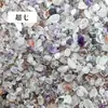 Venta al por mayor de fábrica Piedra triturada de cristal natural Cristal blanco Cuarzo rosa Piedra de cristal amarillo Materiales hechos a mano para decoración de uñas Piedra desmagnetizadora de cristal