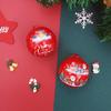 Folha de flandres esférica presente de Natal caixa de ferro de casamento jardim de infância caixa de doces caixa de ferro Véspera de Natal decoração produtos de embalagem