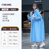 Impermeable de una pieza eva largo cuerpo completo moda mujer exterior poncho no desechable portátil estilo adulto ventas directas de fábrica
