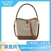 Bolsa de balde Amazon costura alta qualidade senso retrô ombro único bolsa mensageiro coreana tridimensional bolsa de mão fabricantes Shiling