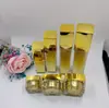 Botellas con Atomizador, Botellas Vacías de Alta Gama para Agua y Loción, Envases Tipo Presión para Crema de Ojos, Frascos Vacíos para Crema, Envases para Crema Facial, Botellas Cosméticas Vacías