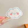 Pinzas para el pelo de dibujos animados con velcro para niñas, Pegatinas para cabello suelto en la parte posterior de la cabeza, Pinzas para el pelo de animales lindos para niñas, Accesorios para el cabello
