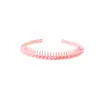 Faixa de Cabelo Esfoliante Quente Transfronteiriça com Dente para Mulheres Simples Acessório de Cabeça Faixa de Cabelo Prendedor de Cabelo Aplicar Máscara Lavar o Rosto Faixa de Cabeça