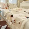 Manta Quente de Leite Espessa Outono/Inverno Classe A ins Desenho Animado Fresco Ovelha Fofa Manta Infantil