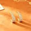 Brincos Argola Zircônia Pérola Xiaomi de Alta Qualidade Modernos Temperamento Versátil Brinco Exquisito Item Quente de Celebridade da Internet Brinco para o Dia a Dia